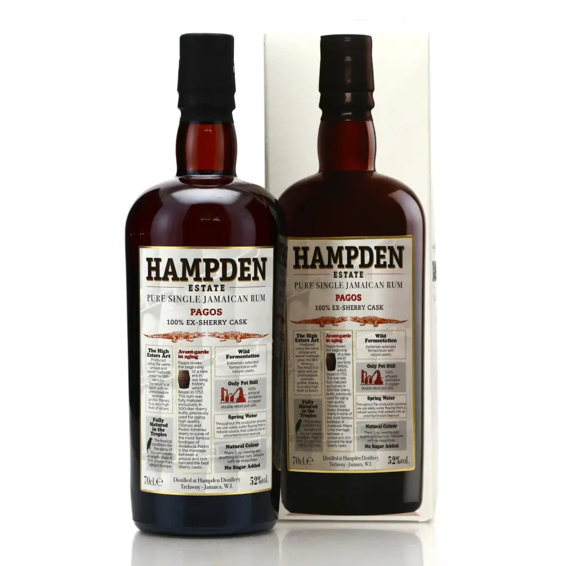 Sample Velier Hampden Pagos Sherry 52% 3cl